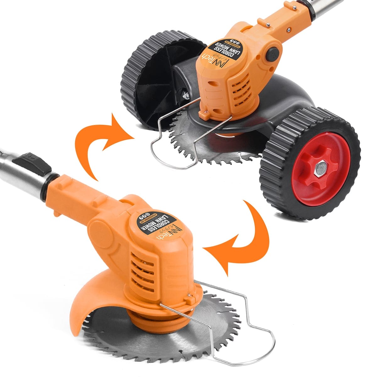 เครื่องตัดเล็มหญ้าไร้สาย (เฉพาะเครื่องเปล่า) INNTECH รุ่น CL-77B 20V_4